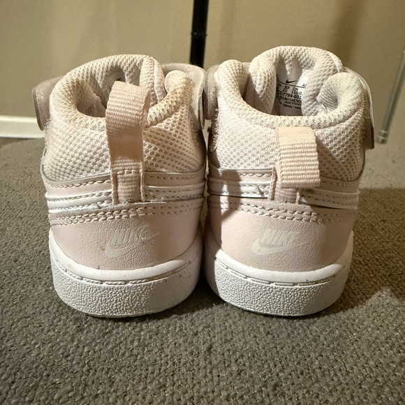 SOLD* Nike Kids Sneakers - Light Pink and White - Picture 3 of 5